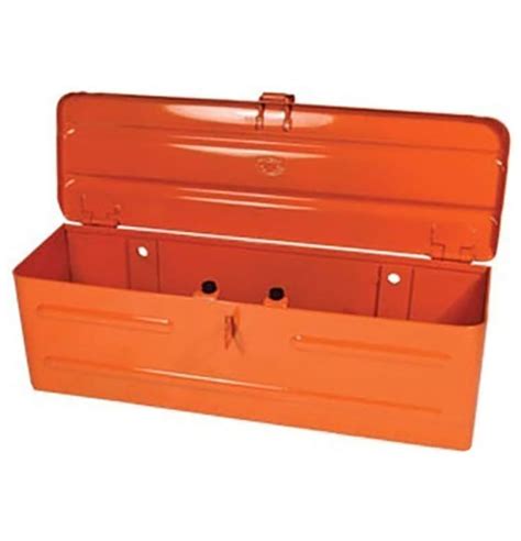 kubota allis chalmers mountable tool box orange metal a-5a3or|kubota tractor metal toolbox.